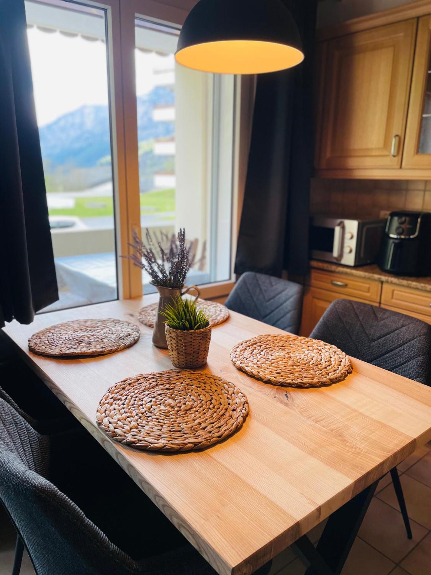 Ferienwohnung Gemmiblick Leukerbad Exteriér fotografie